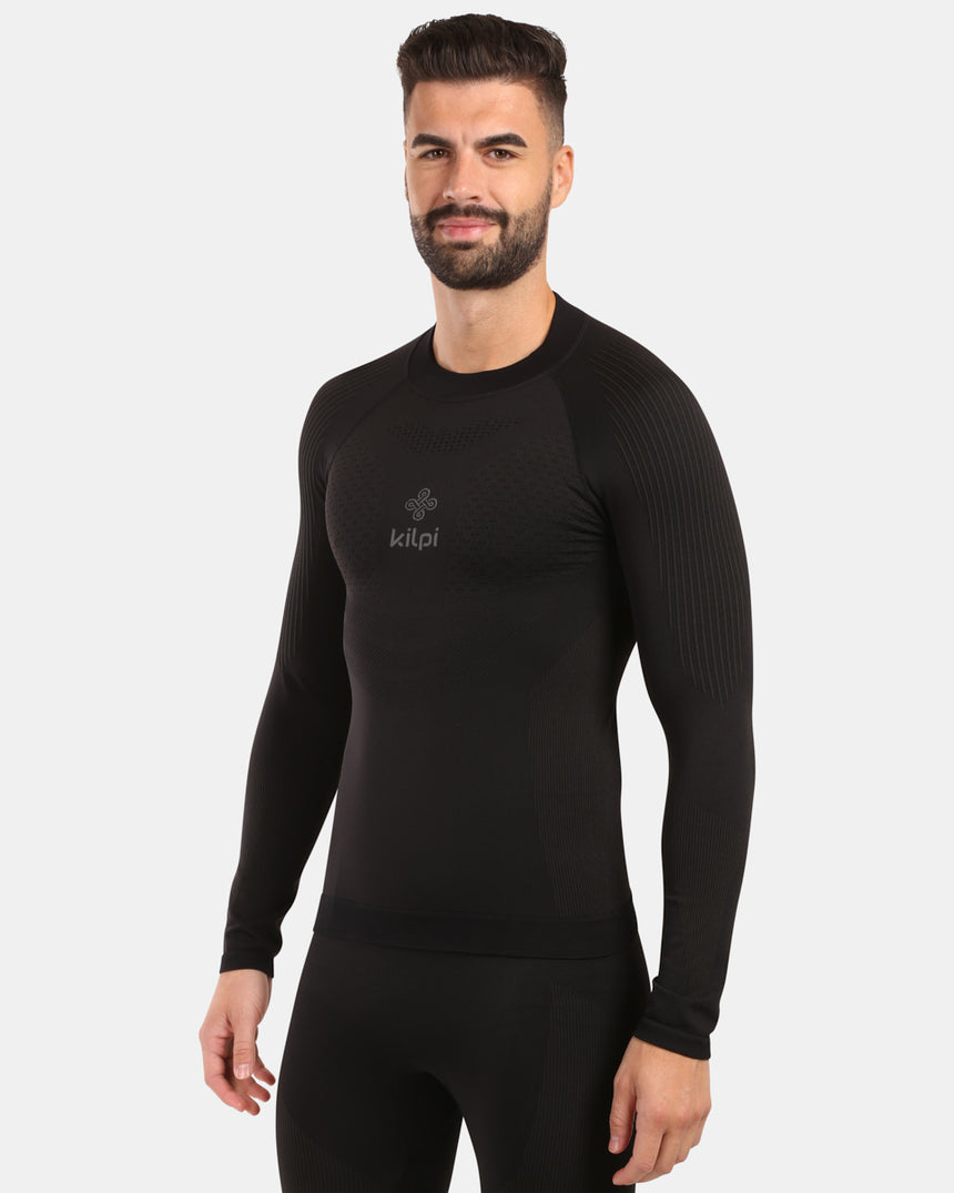 Men´s seamless long sleeve base layer top Kilpi NATHAN-M
