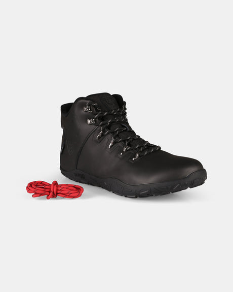 Unisex high outdoor barefoot shoes Kilpi BARE LEATHER HIGH-U